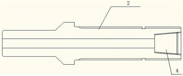 Drill pipe connected through cooperation of taper pipe threads and spline sliding sleeve