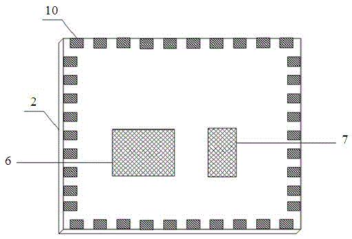 Multi-substrate three-dimensional chip packaging method