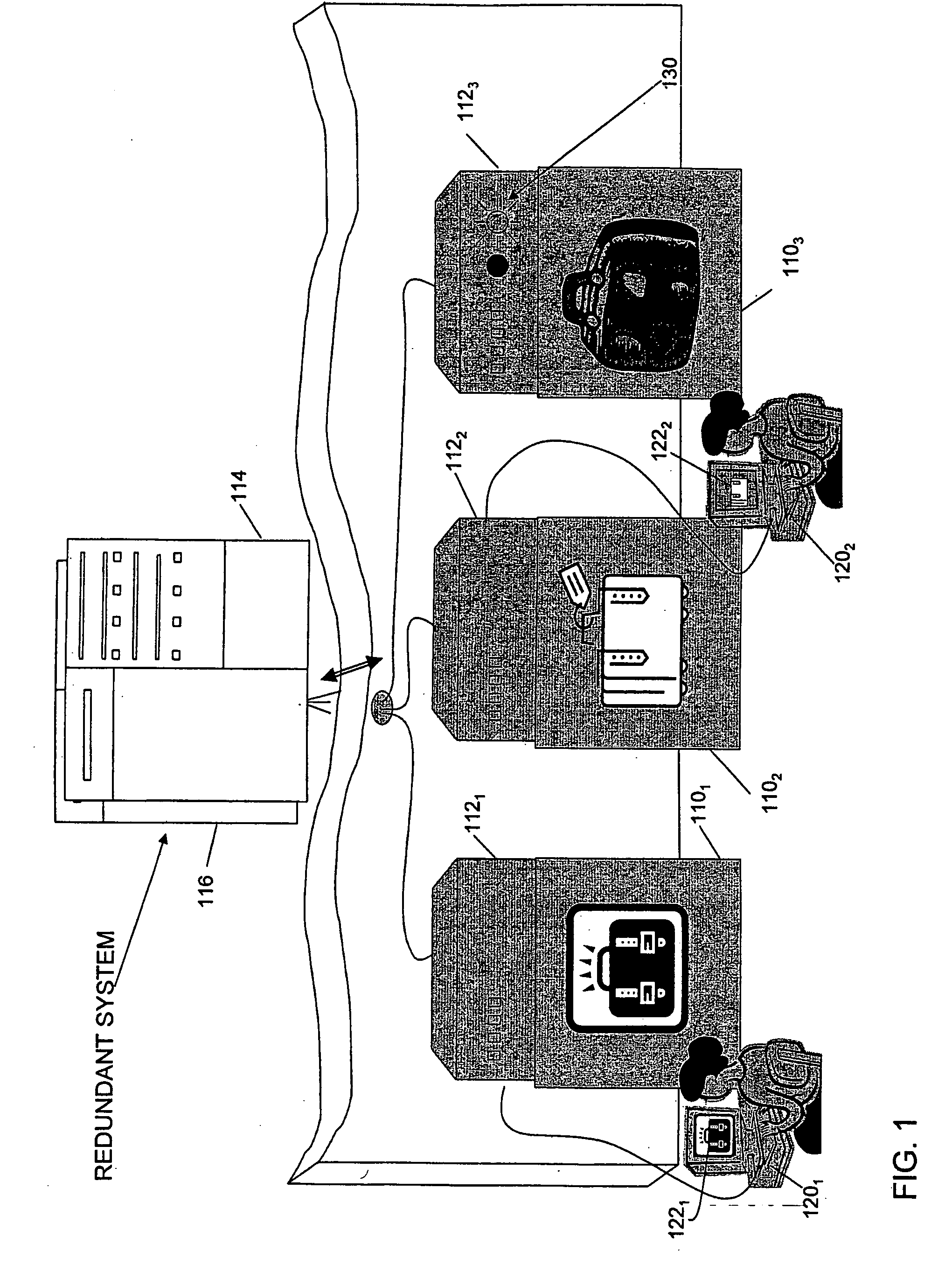 Security system with distributed computing