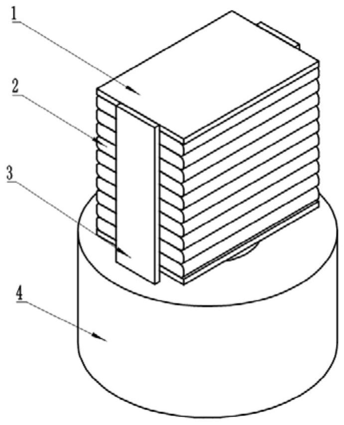 Device and method for reducing capacitor temperature coefficient