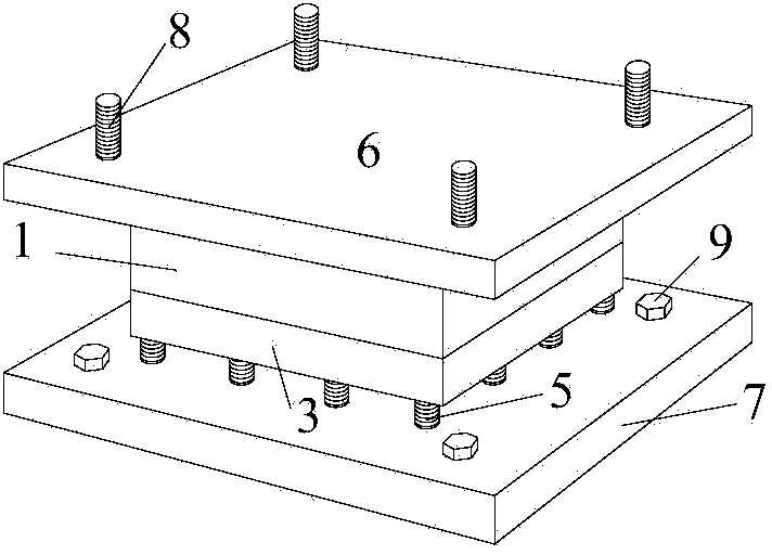 Easy-to-replace LNG (liquefied natural gas) storage tank shock isolation cushion and replacement method thereof