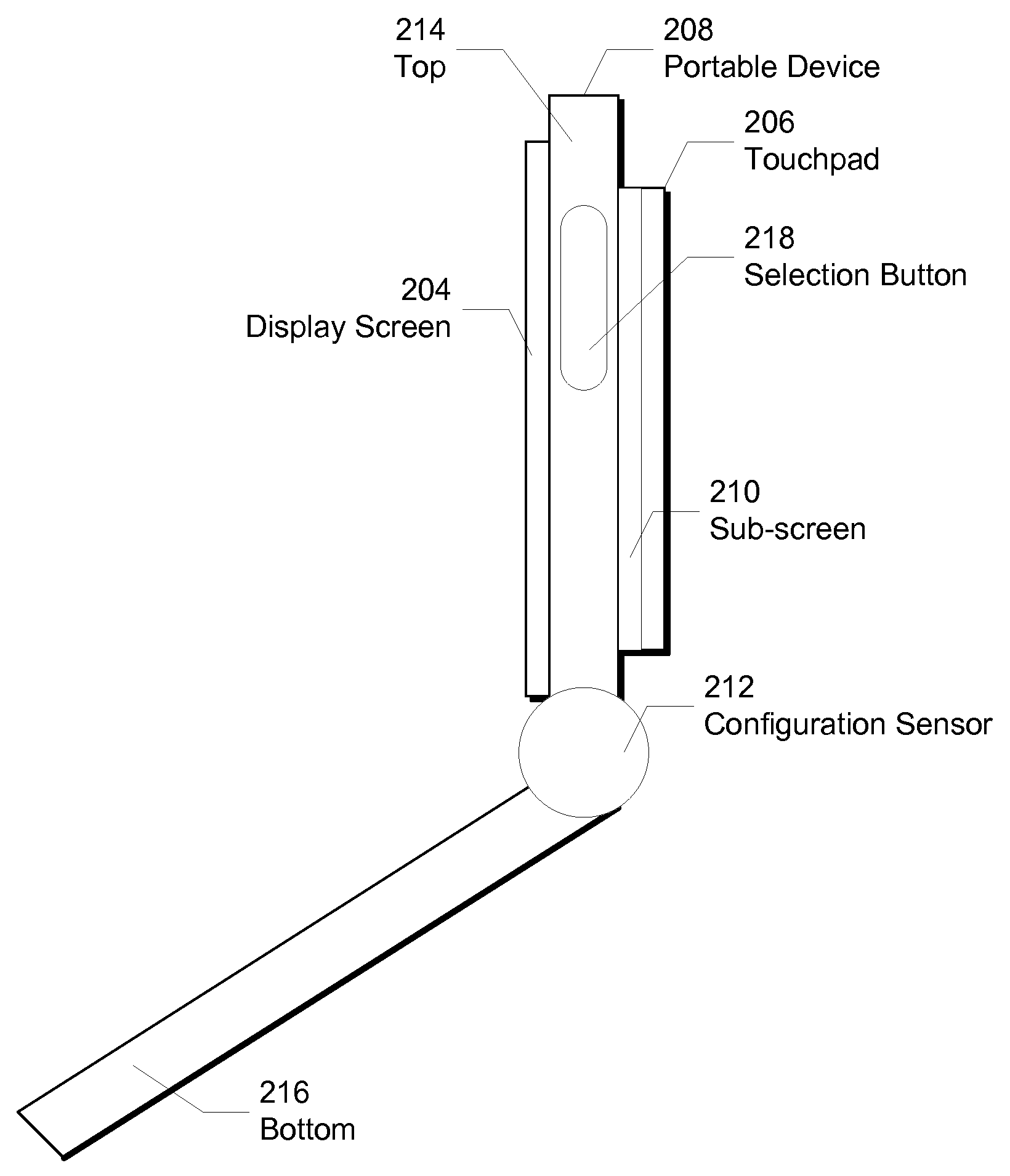 Portable device input technique