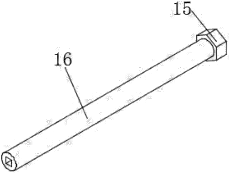 Telescopic adjusting garden streetlamp