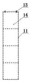 Hyperbolic-curve type sound attenuating system of cooling tower