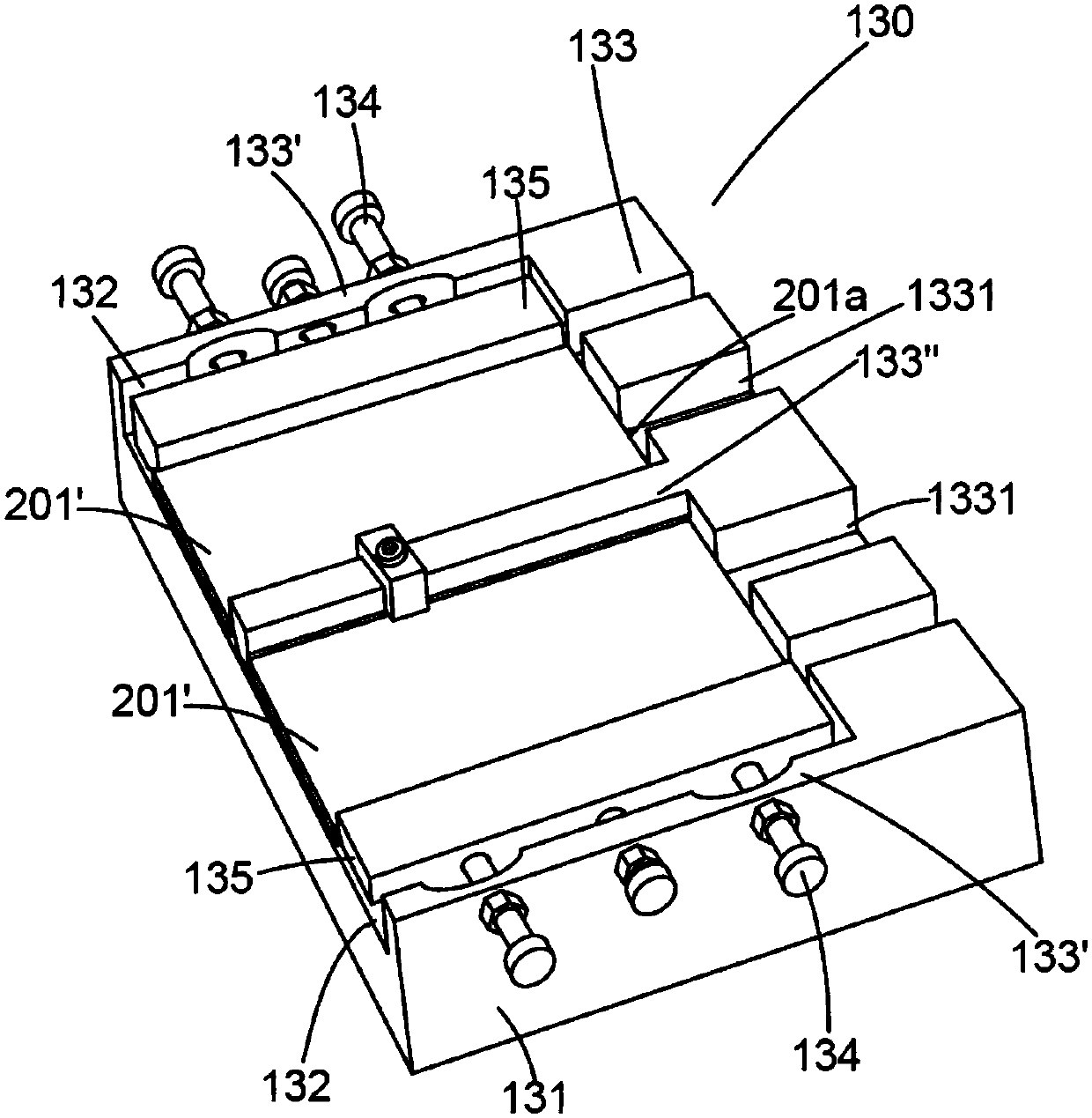 Full-automatic punching, tapping and chamfering machine