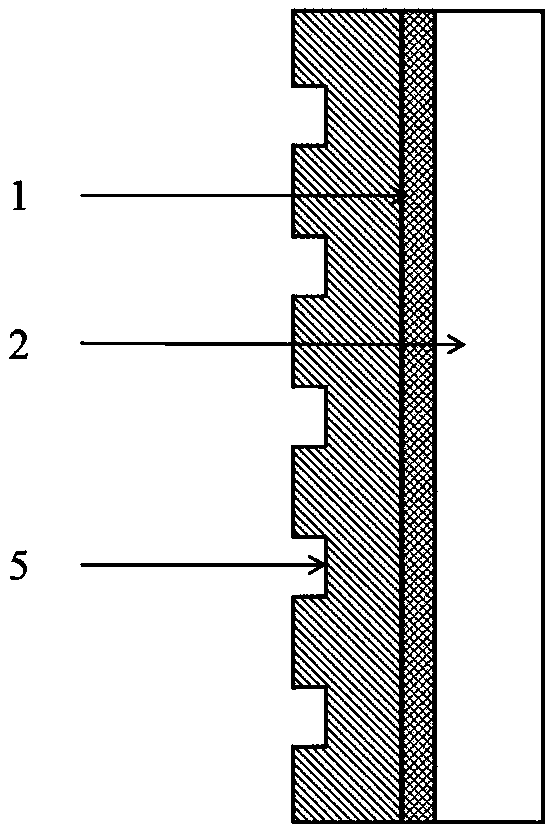 A method for preparing a transferable bonded PDMS-based nanostructure