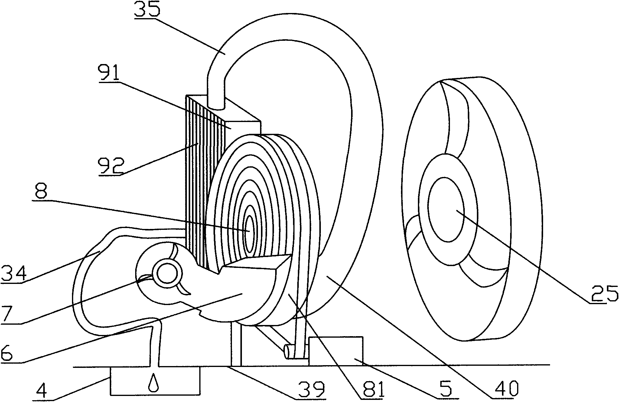 Drinking water air-making equipment