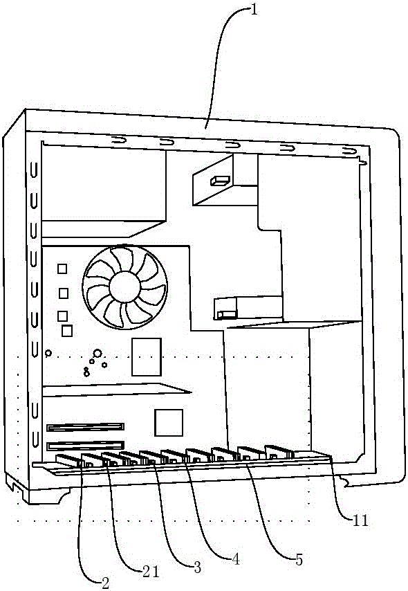 Production method for chassis with sterilization function