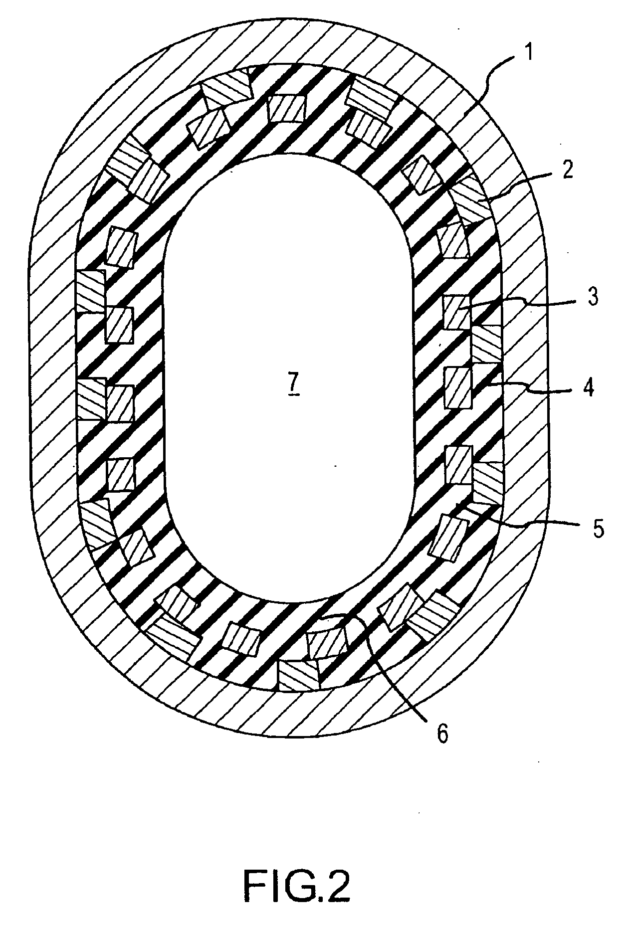 Stator for an eccentric screw pump or an eccentric worm motor operating on the moineau principle