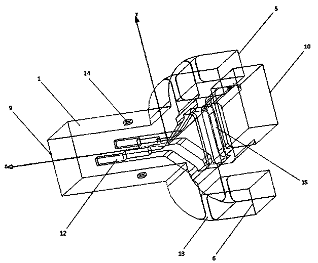 A Q-Band Ridge Transition Orthogonal Mode Coupler