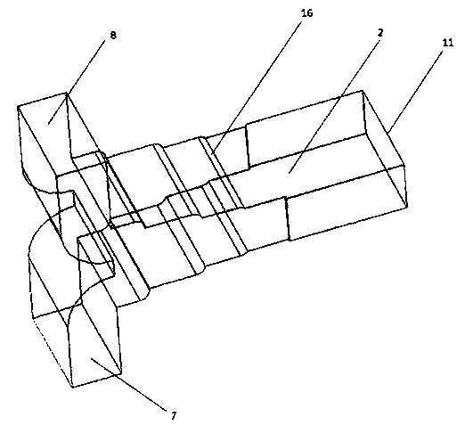 A Q-Band Ridge Transition Orthogonal Mode Coupler