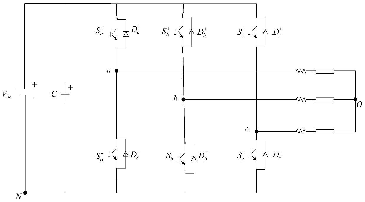 Online acquisition method for input active power and reactive power of induction motor