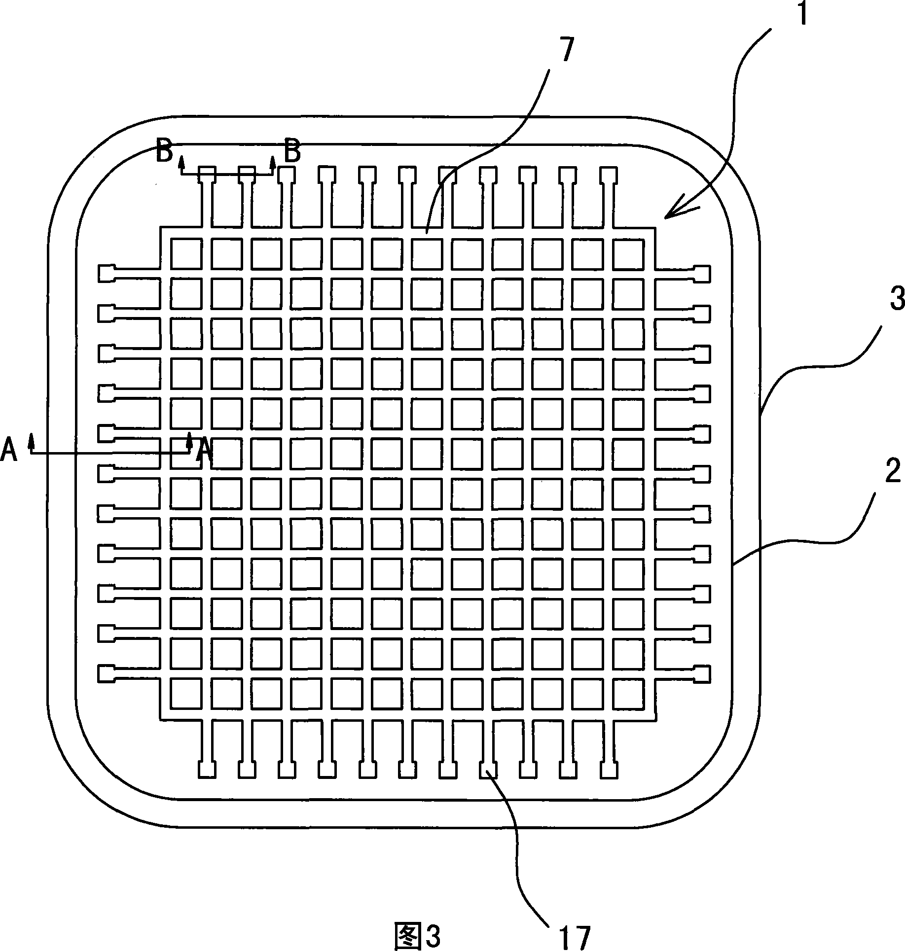 A deep ditch groove high-power MOS device and the corresponding manufacturing method