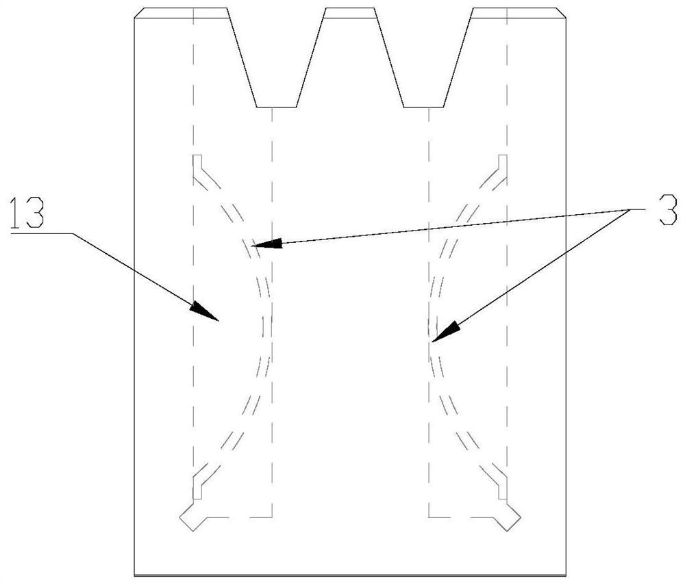 Sliding vane structure and compressor with sliding vane structure