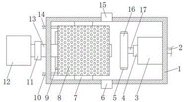 Medical boiler dual-descaling device based on quantum technique