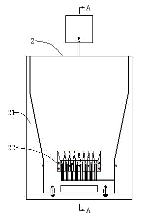 Automatic electricity-getting mechanism and automatic electricity-getting method for gantry crane