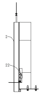 Automatic electricity-getting mechanism and automatic electricity-getting method for gantry crane