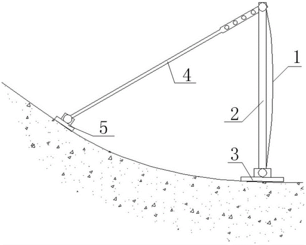 A kind of superplastic stone blocking net