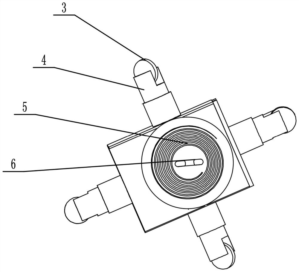 Intelligent 5G network cable threading mechanism