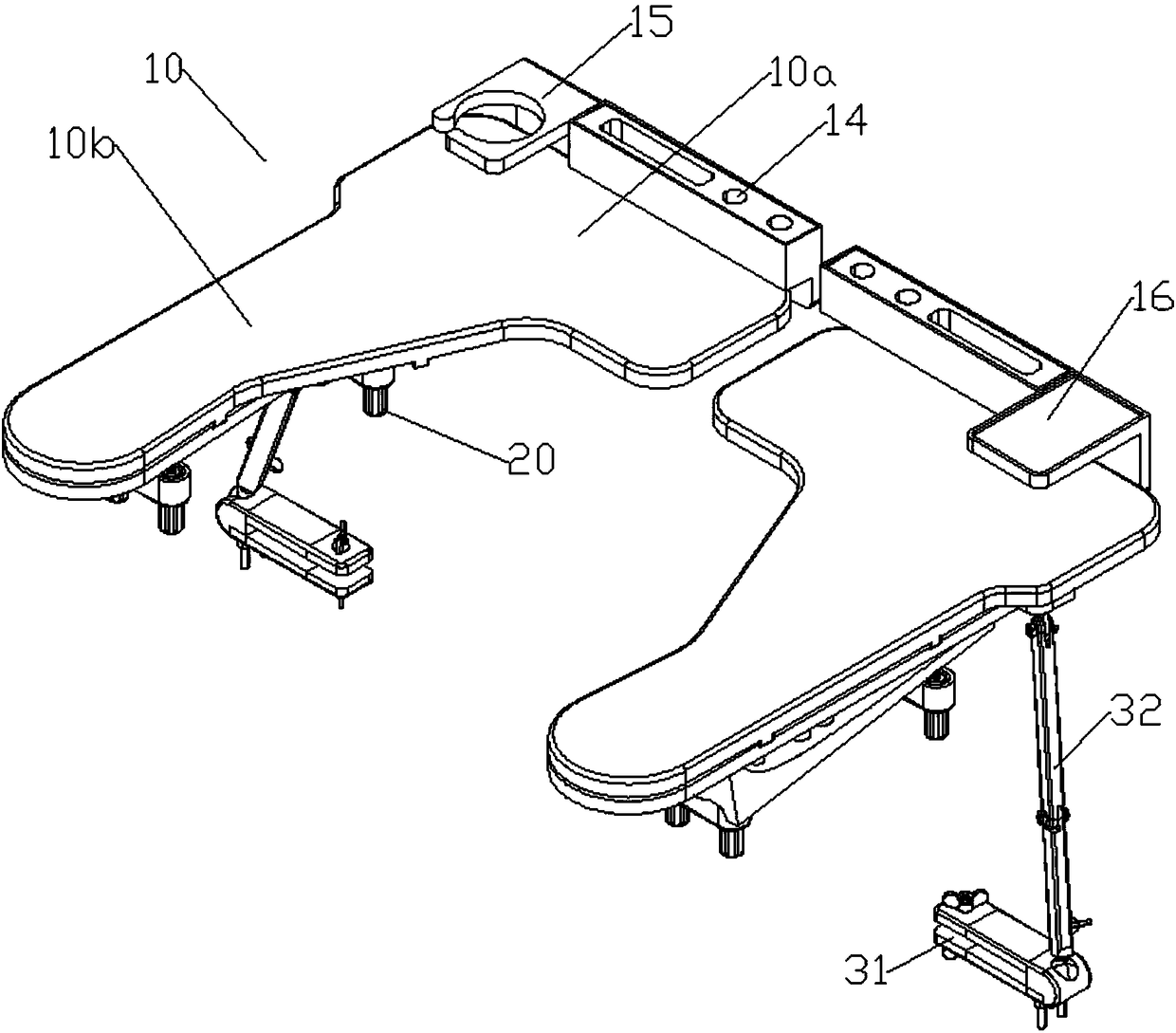 Bracket and chair with same