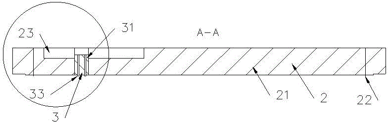 Combined die cutting die