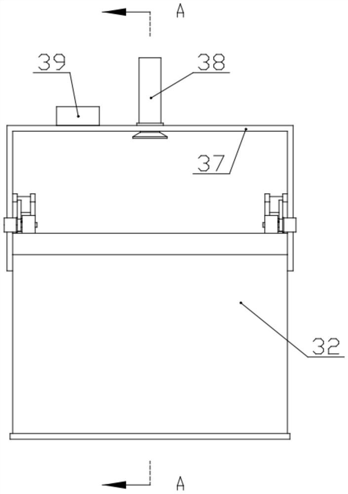 Rapid garbage classified storage device for operating room