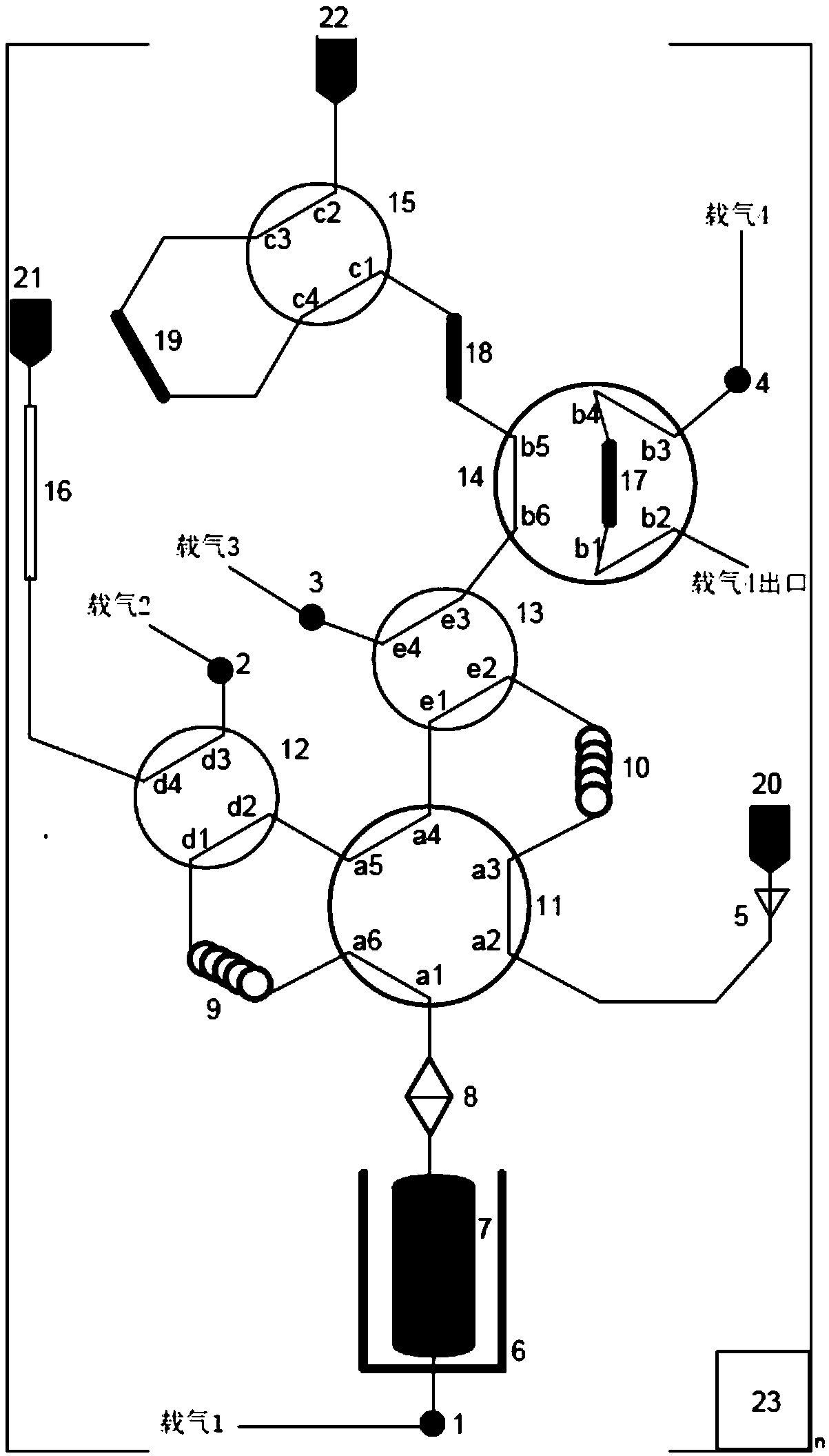 Shale gas-content comprehensive analysis device and method thereof