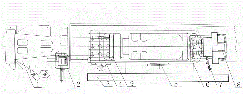 Car coupler disassembling method