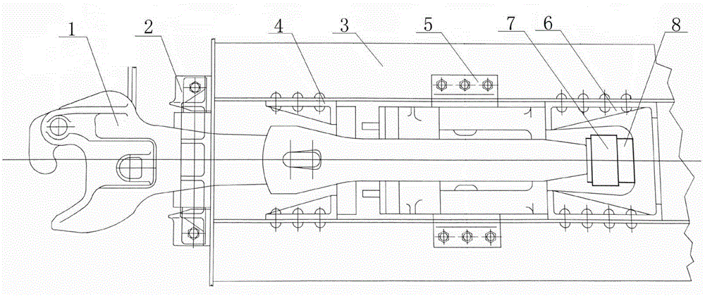 Car coupler disassembling method