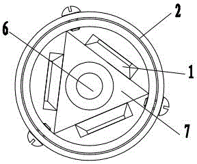 Safe assembly and disassembly device for high-voltage grounding wires