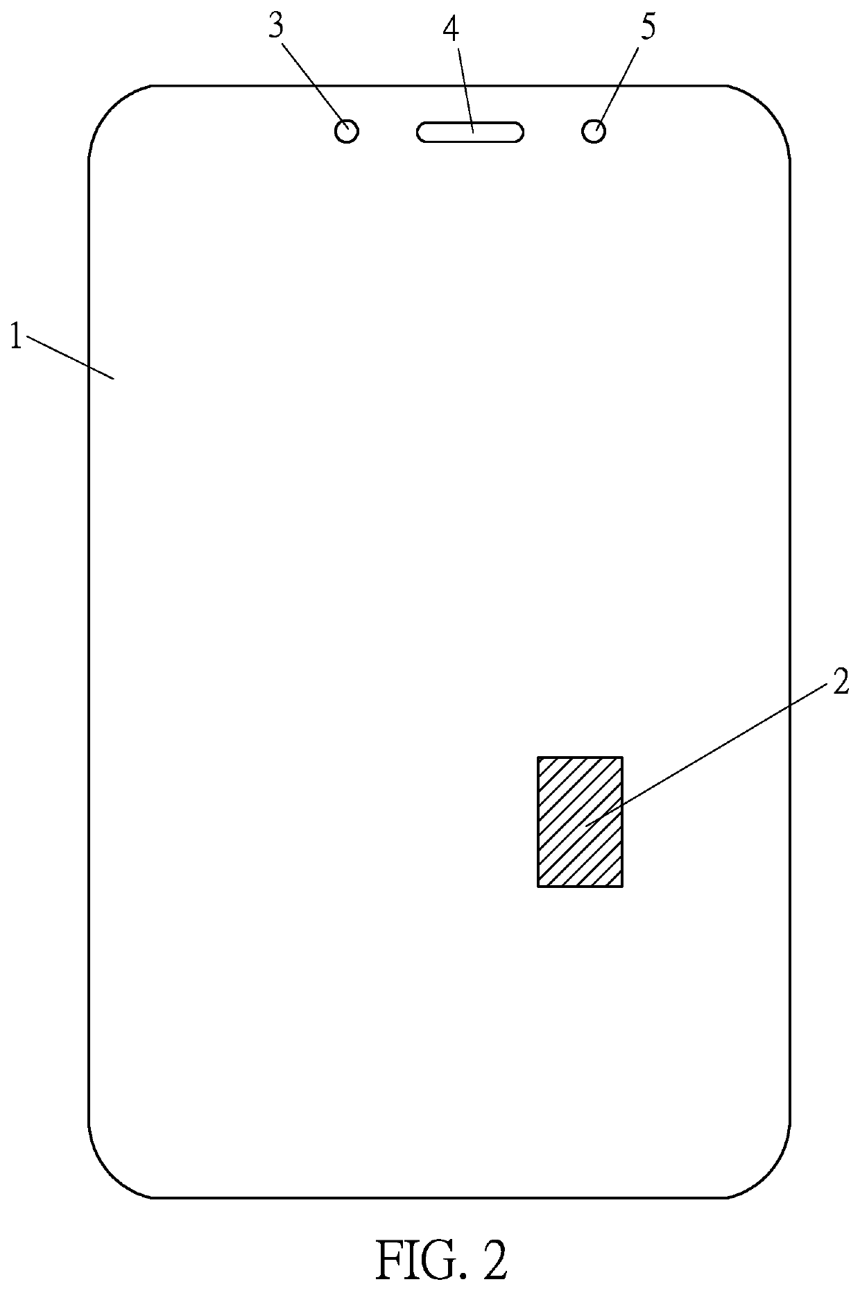 Tempered glass protective film for ultrasonic fingerprint recognition and preparation method thereof