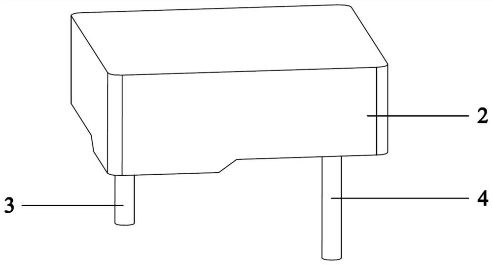 Plug-in type integrally-formed inductor