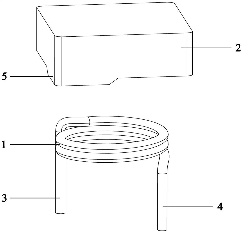 Plug-in type integrally-formed inductor