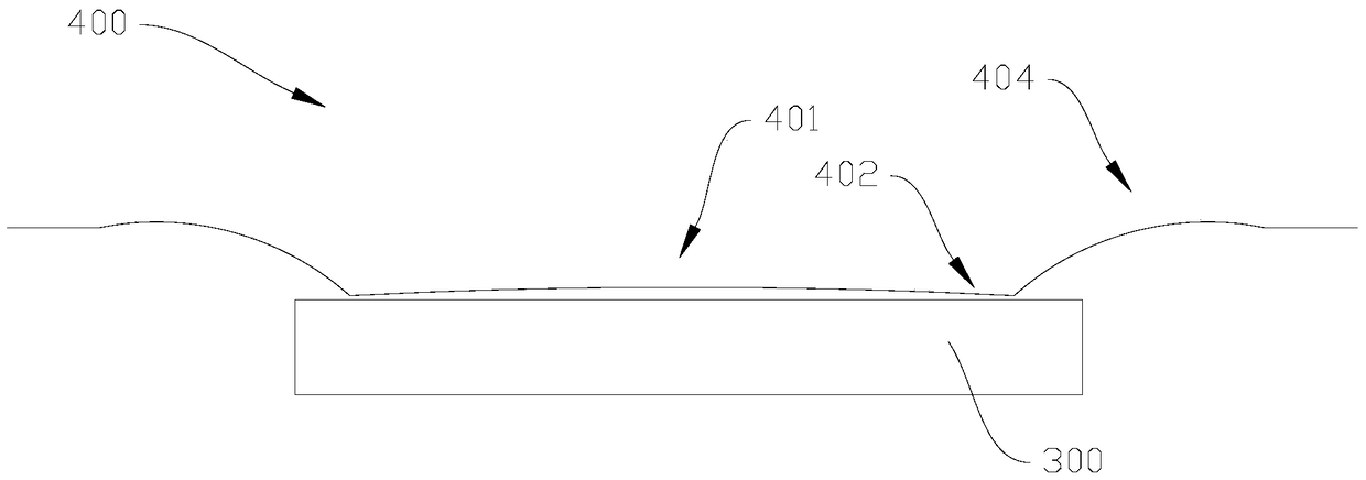 Test strip insert for detection cup, manufacturing method and detection device