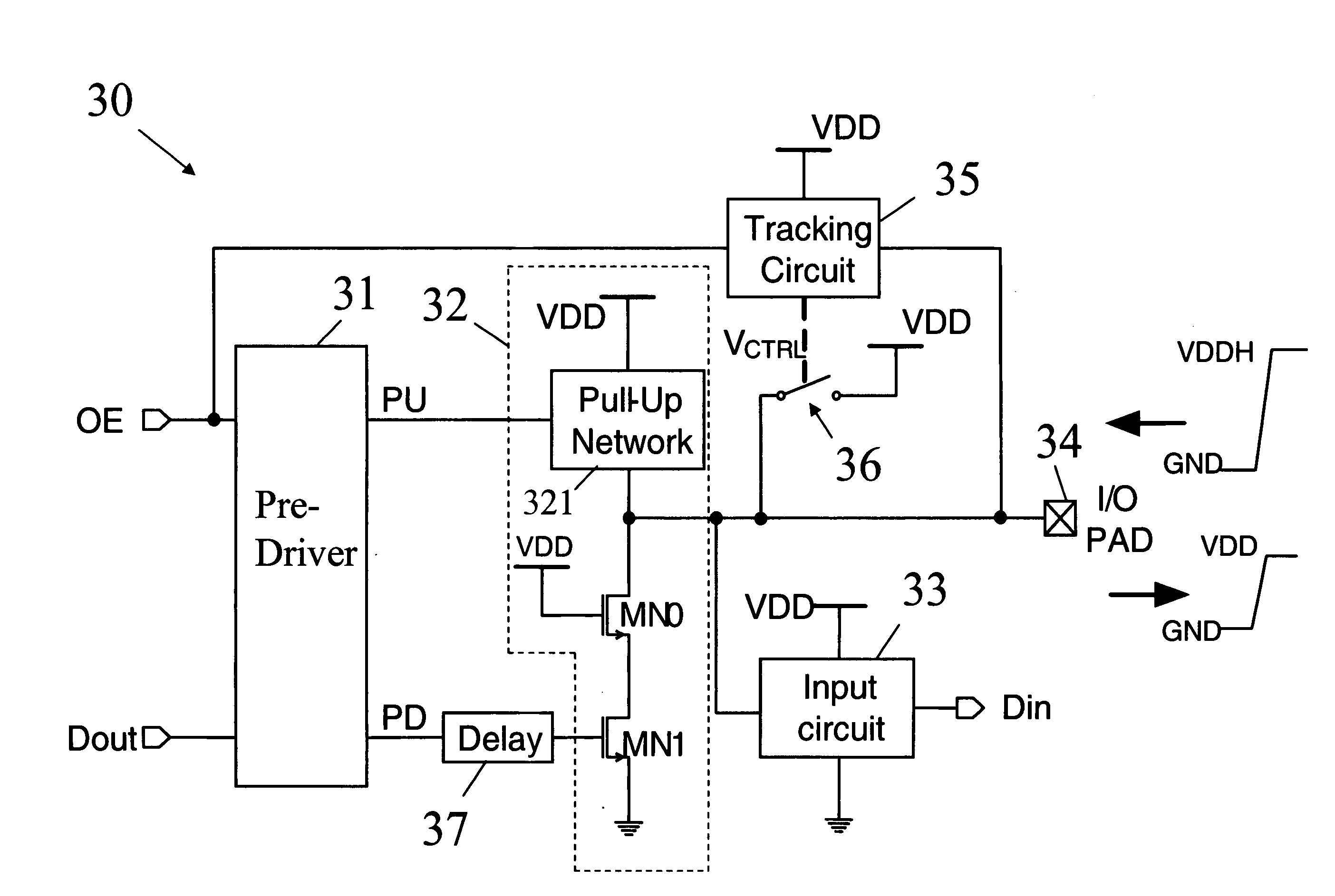 Protection circuits and methods of protecting circuits