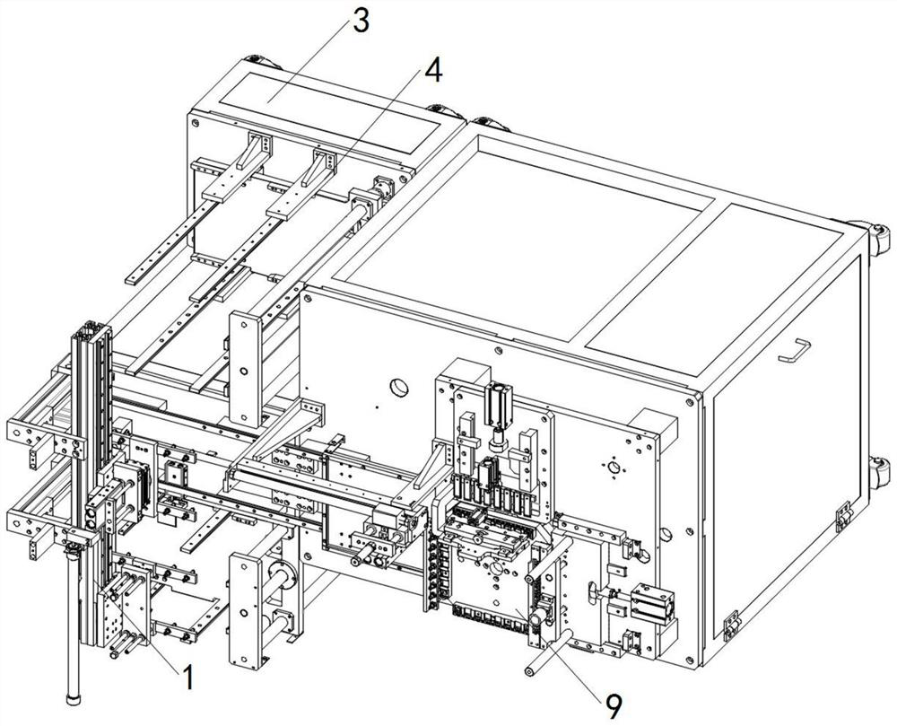 A high-efficiency grinding and slotting device for aviation equipment pipes