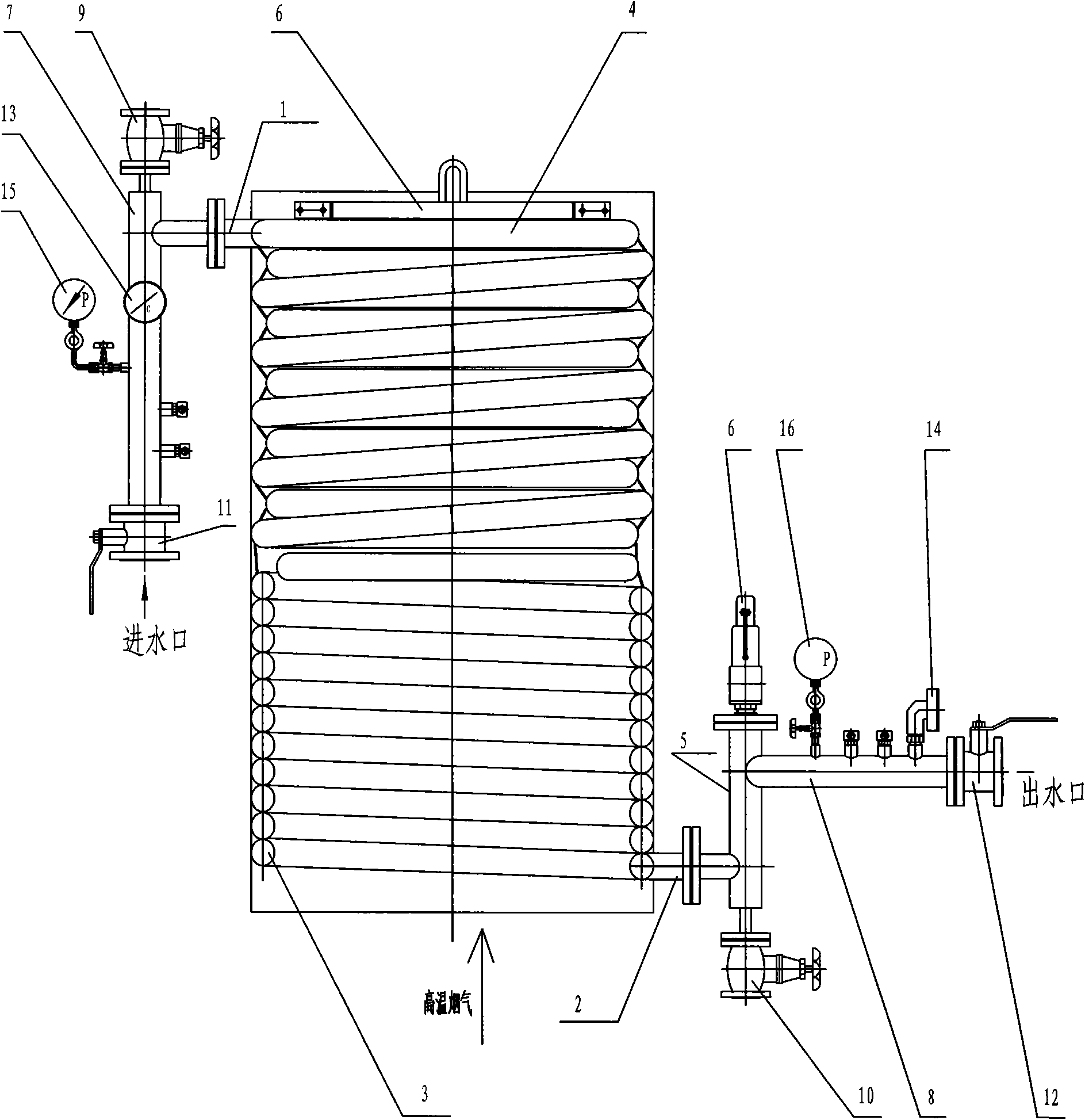 Rapid hot water generator