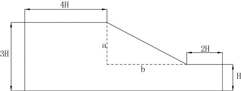 Displacement analysis method for determining slope critical sliding surface