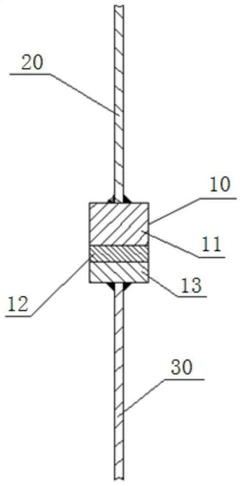 Connecting method of steel-aluminum composite joints for naval ship