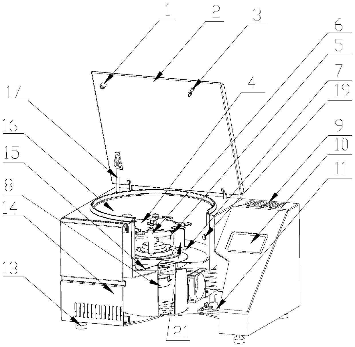 Pathological liquid-based thin-layer cell tissue embedding machine and using method thereof