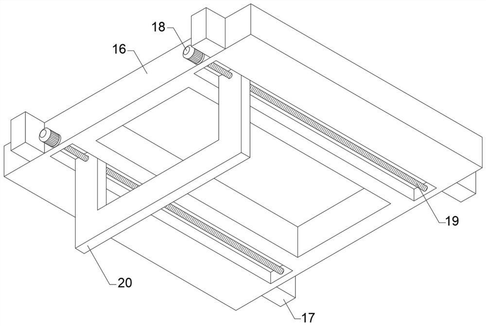 Classified discharging improvement device capable of avoiding secondary screening of equipment