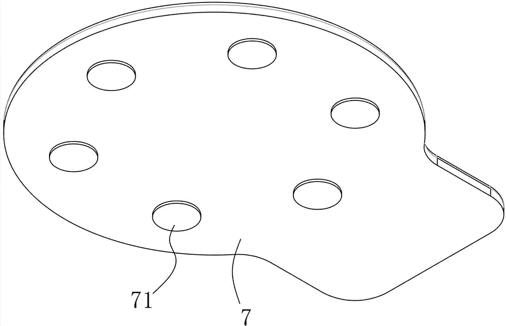 Ultrasonic suspension surrounding type paint spraying device