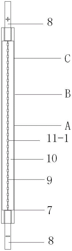 LED (Light Emitting Diode) bulb lamp with driving power supply integrated in bulb shell