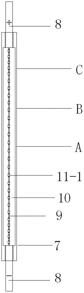 LED (Light Emitting Diode) bulb lamp with driving power supply integrated in bulb shell