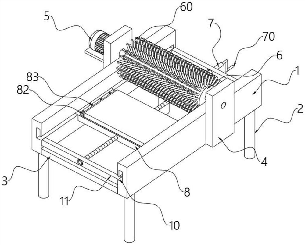 Multi-process numerical control gated processing device