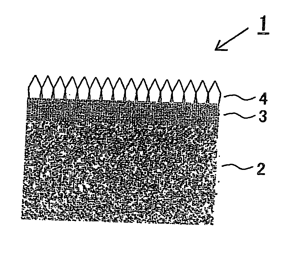 Conductive diamond electrode and process for producing the same