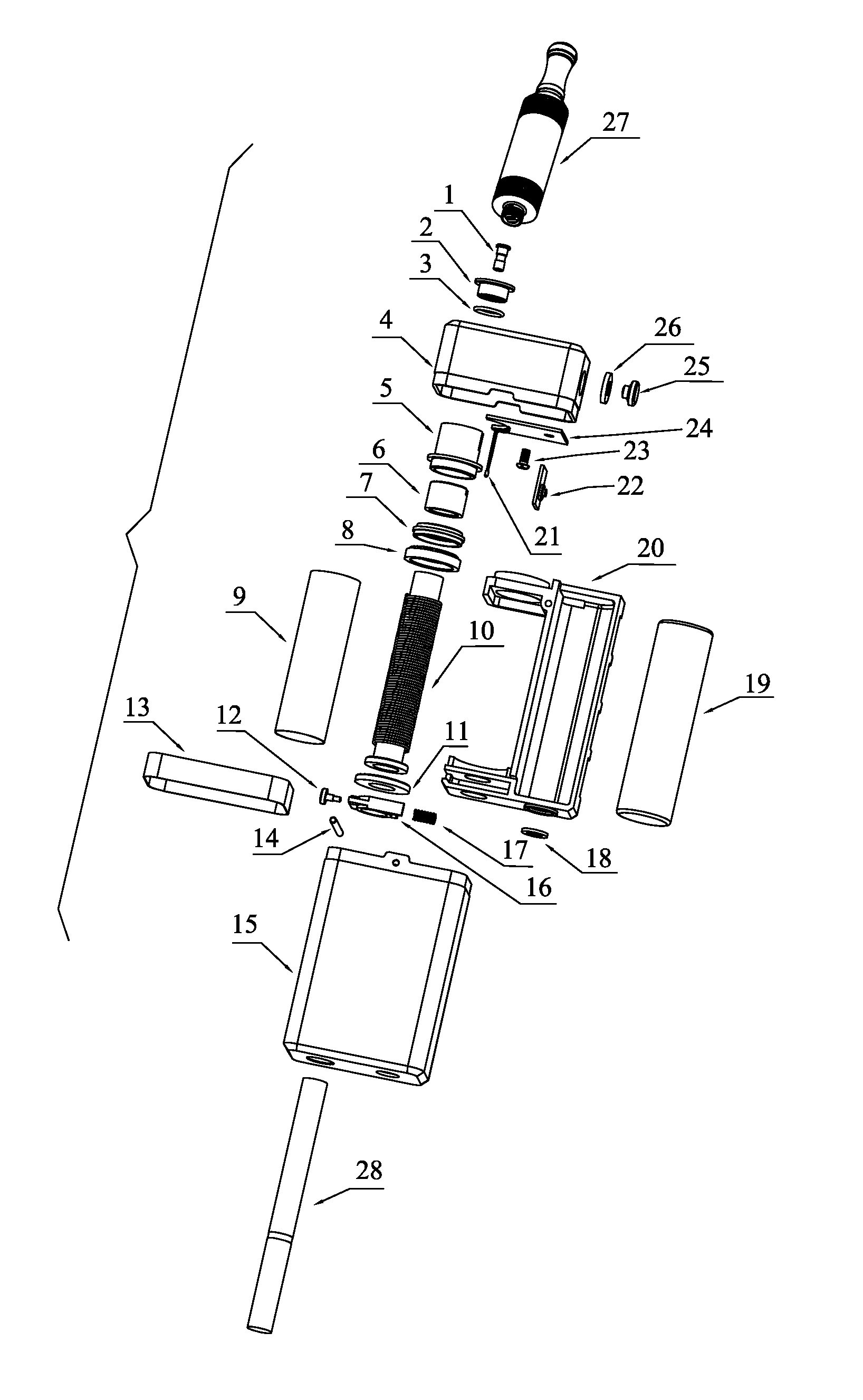 Tobacco baking device