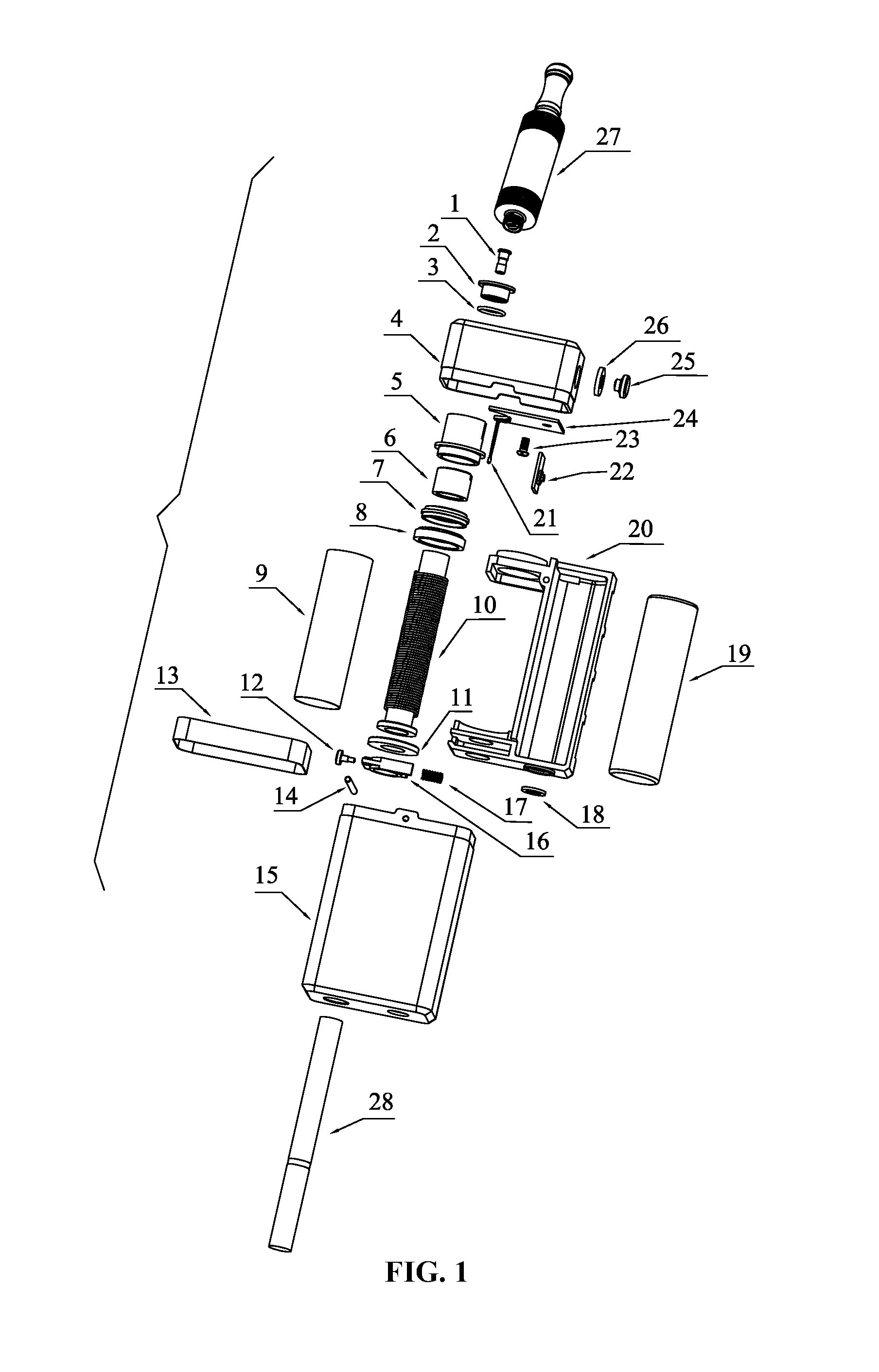 Tobacco baking device