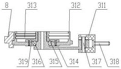 A rolling slip ring device suitable for high power transmission