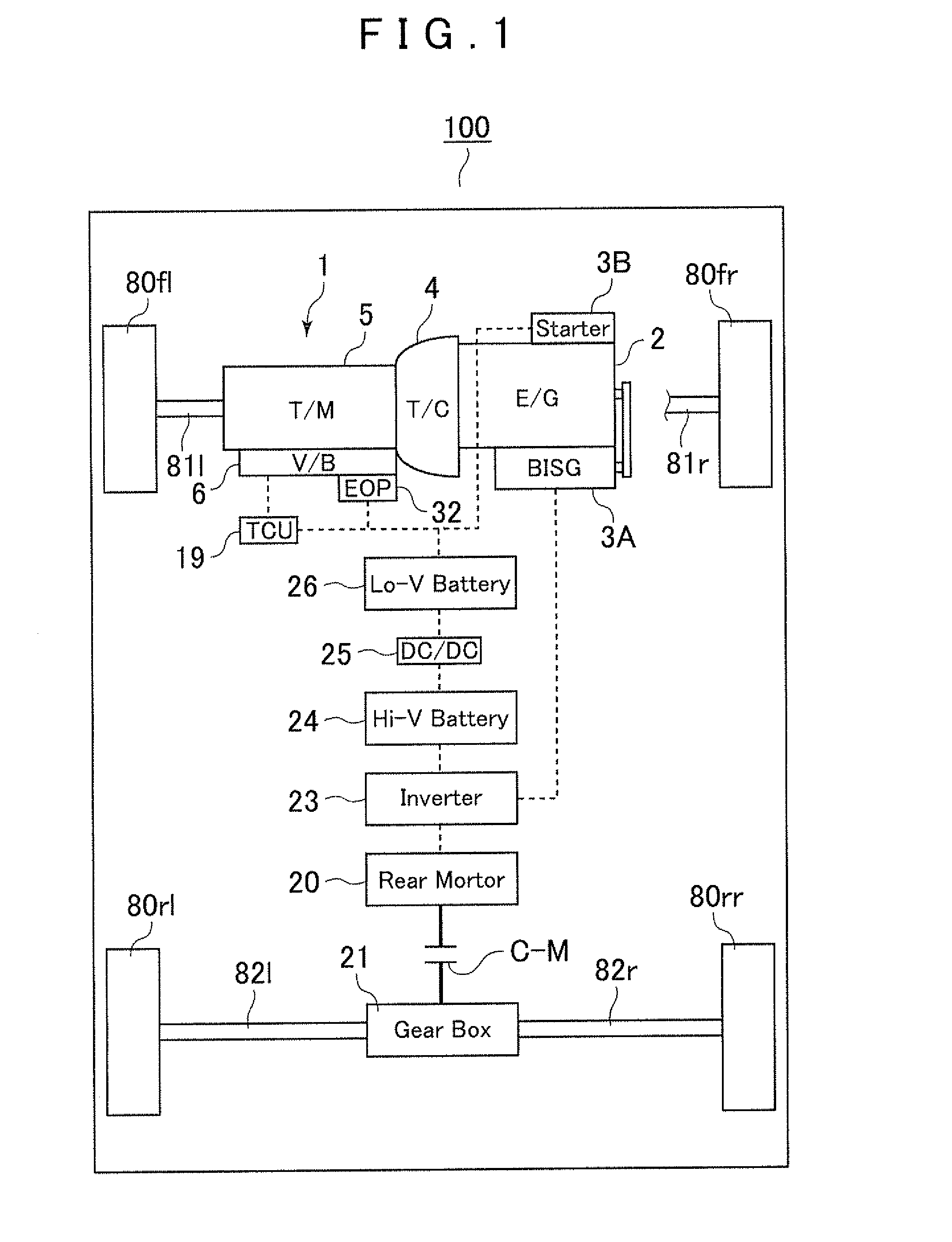 Automatic transmission for hybrid vehicle